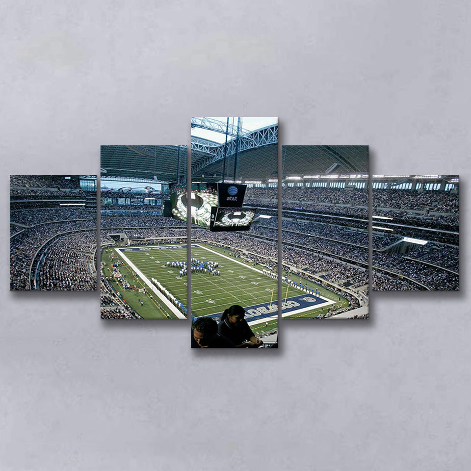 At and t Stadium in Texas, Stadium Canvas, Sport Art, Large Canvas, Multi Panels, Canvas Prints Wall Art Decor