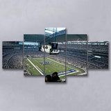 At and t Stadium in Texas, Stadium Canvas, Sport Art, Large Canvas, Multi Panels, Canvas Prints Wall Art Decor