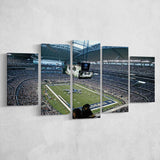 At and t Stadium in Texas, Stadium Canvas, Sport Art, Large Canvas, Multi Panels, Canvas Prints Wall Art Decor