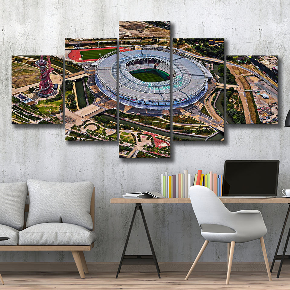 Ataturk Olympic Stadium, Stadium Canvas, Sport Art, Large Canvas, Multi Panels, Canvas Prints Wall Art Decor