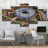 Ataturk Olympic Stadium, Stadium Canvas, Sport Art, Large Canvas, Multi Panels, Canvas Prints Wall Art Decor