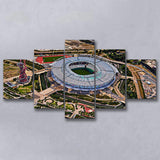 Ataturk Olympic Stadium, Stadium Canvas, Sport Art, Large Canvas, Multi Panels, Canvas Prints Wall Art Decor