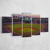 Atlanta Braves Stadium Canvas Prints Turner Field Wall Art Truist,Multi Panels,Sport Stadium Art Prints, Fan Gift