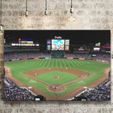 Atlanta Braves Wall Art Turner Field Stadium Canvas Prints Truist,Sport Stadium Art Prints, Fan Gift, Wall Decor