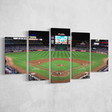 Atlanta Braves Wall Art Turner Field Stadium Canvas Prints Truist,Multi Panels,Sport Stadium Art Prints, Fan Gift