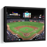 Atlanta Braves Wall Art Turner Field Stadium Framed Canvas Prints Truist,Sport Stadium Art Prints, Fan Gift