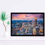 Atlanta Downtown Framed Art Prints Wall Decor - Painting Prints, Framed Picture, Home Decor