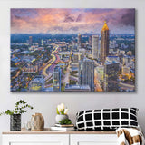 Atlanta Downtown Canvas Prints Wall Art Decor - Paiting Canvas, Art Prints, Wall Decor, For Sale
