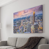 Atlanta Downtown Canvas Prints Wall Art Decor - Paiting Canvas, Art Prints, Wall Decor, For Sale