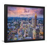 Atlanta Downtown Framed Art Prints Wall Decor - Painting Prints, Framed Picture, Home Decor