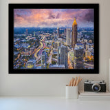Atlanta Downtown Framed Art Prints Wall Decor - Painting Prints, Framed Picture, Home Decor