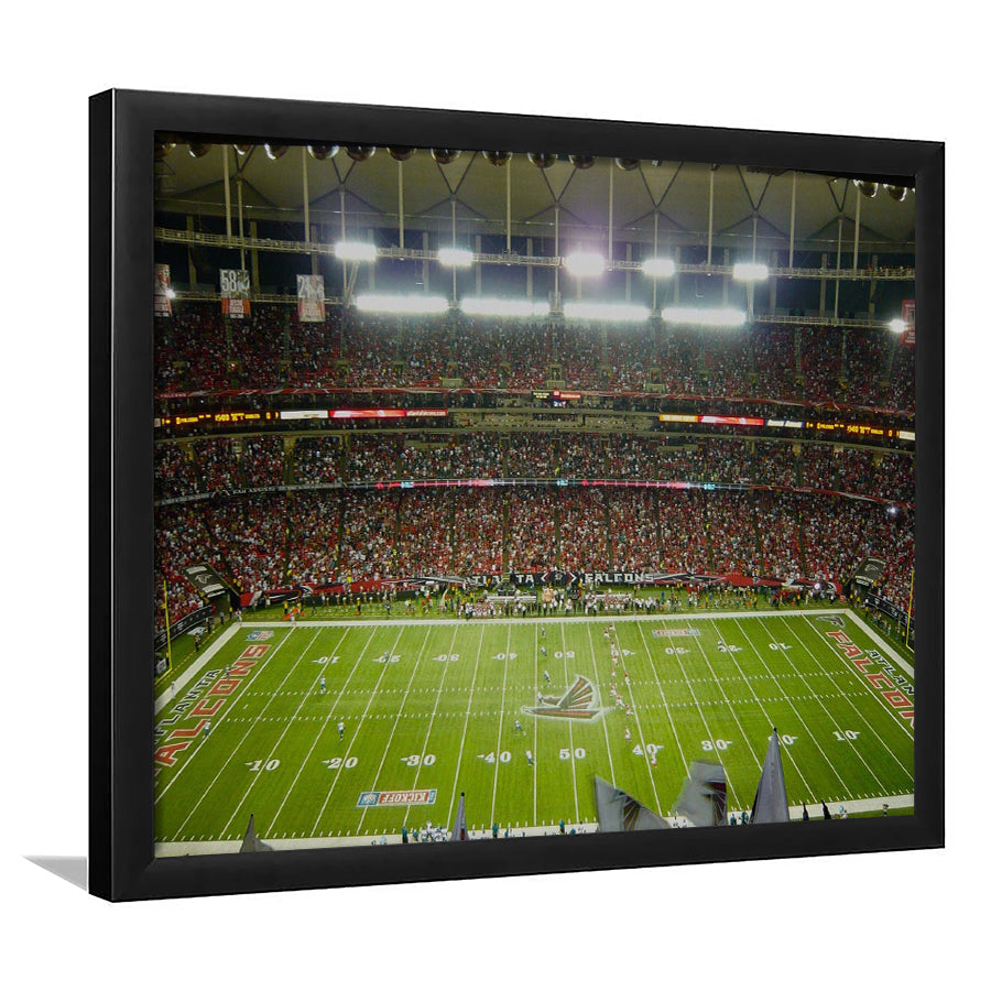 Atlanta Falcons Stadium Art Prints Mercedes Benz Stadium Wall Art,Sport Stadium Art Prints, Fan Gift, Wall Decor