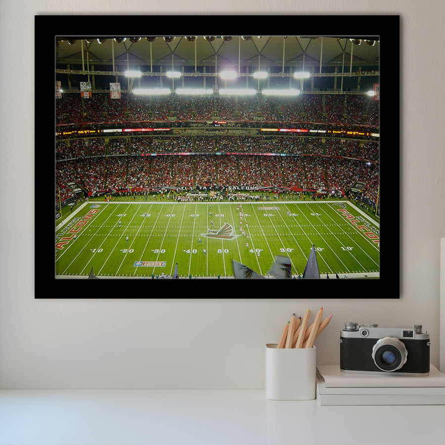 Atlanta Falcons Stadium Art Prints Mercedes Benz Stadium Wall Art,Sport Stadium Art Prints, Fan Gift, Wall Decor