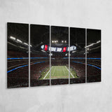 Atlantas Mercedes Benz Stadium, Stadium Canvas, Sport Art, Gift for him, Multi Panels B, Canvas Prints Wall Art Decor