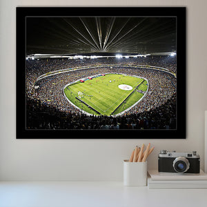 Atlas Fc Stadium, Stadium Canvas, Sport Art, Gift for him, Framed Art Prints Wall Art Decor, Framed Picture