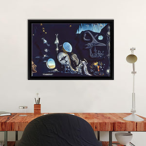 Atomic Idile Por Dali Framed Canvas Wall Art - Framed Prints, Canvas Prints, Prints for Sale, Canvas Painting