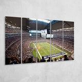 Att Cowboys, Stadium Canvas, Sport Art, Gift for him, Multi Panels B, Canvas Prints Wall Art Decor