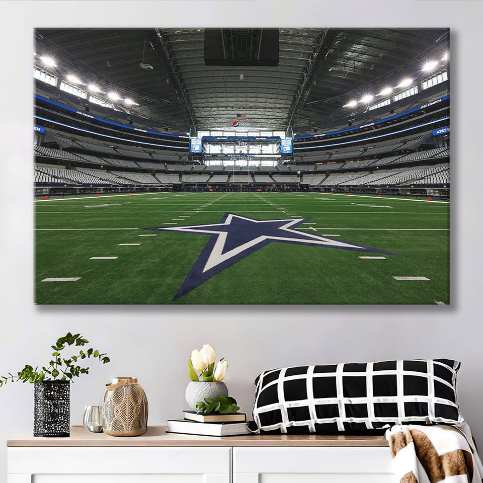 Att Stadium Dallas, Stadium Canvas, Sport Art, Gift for him, Fan Gift, Canvas Prints Wall Art Decor
