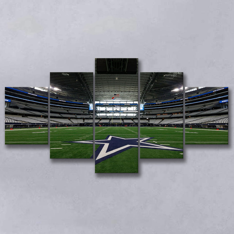 Att Stadium Dallas, Stadium Canvas, Sport Art, Large Canvas, Multi Panels, Canvas Prints Wall Art Decor