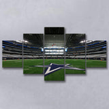 Att Stadium Dallas, Stadium Canvas, Sport Art, Large Canvas, Multi Panels, Canvas Prints Wall Art Decor