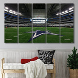 Att Stadium Dallas, Stadium Canvas, Sport Art, Gift for him, Multi Panels B, Canvas Prints Wall Art Decor