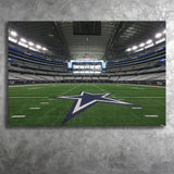 Att Stadium Dallas, Stadium Canvas, Sport Art, Gift for him, Fan Gift, Canvas Prints Wall Art Decor