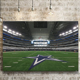 Att Stadium Dallas, Stadium Canvas, Sport Art, Gift for him, Fan Gift, Canvas Prints Wall Art Decor