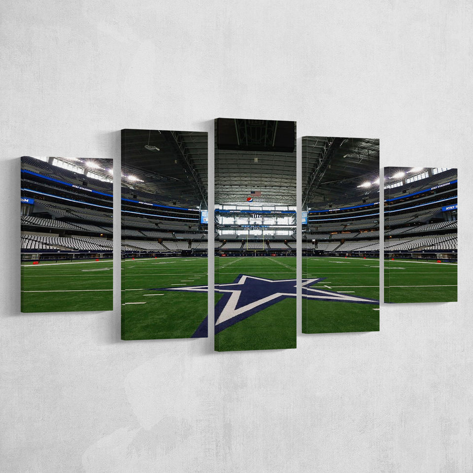 Att Stadium Dallas, Stadium Canvas, Sport Art, Large Canvas, Multi Panels, Canvas Prints Wall Art Decor