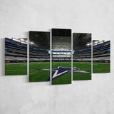 Att Stadium Dallas, Stadium Canvas, Sport Art, Large Canvas, Multi Panels, Canvas Prints Wall Art Decor