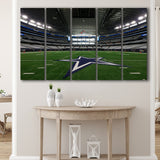 Att Stadium Dallas, Stadium Canvas, Sport Art, Gift for him, Multi Panels B, Canvas Prints Wall Art Decor