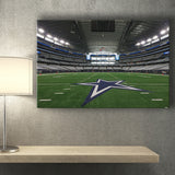 Att Stadium Dallas, Stadium Canvas, Sport Art, Gift for him, Fan Gift, Canvas Prints Wall Art Decor