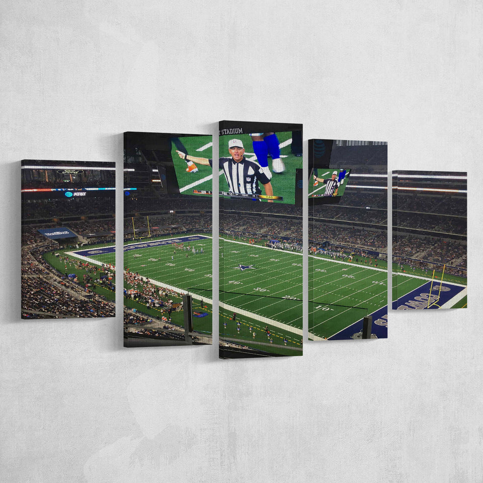 Att Stadium Football, Stadium Canvas, Sport Art, Large Canvas, Multi Panels, Canvas Prints Wall Art Decor