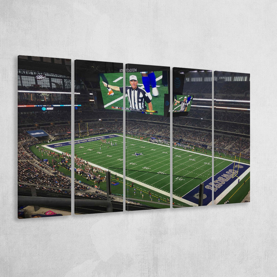 Att Stadium Football, Stadium Canvas, Sport Art, Gift for him, Multi Panels B, Canvas Prints Wall Art Decor