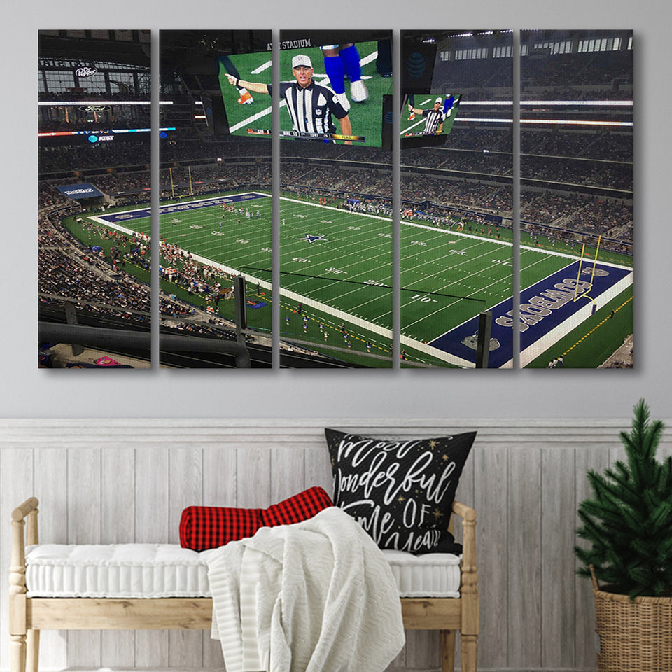 Att Stadium Football, Stadium Canvas, Sport Art, Gift for him, Multi Panels B, Canvas Prints Wall Art Decor