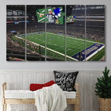 Att Stadium Football, Stadium Canvas, Sport Art, Gift for him, Multi Panels B, Canvas Prints Wall Art Decor