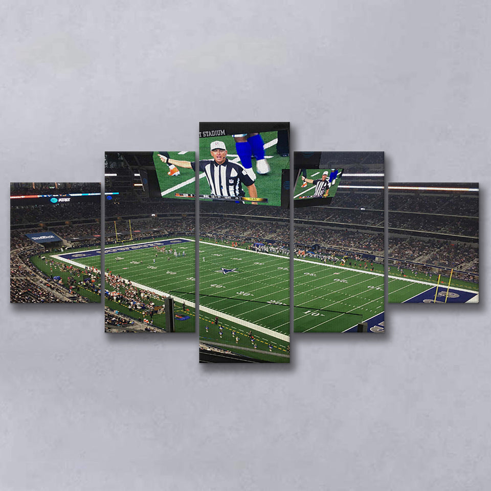 Att Stadium Football, Stadium Canvas, Sport Art, Large Canvas, Multi Panels, Canvas Prints Wall Art Decor