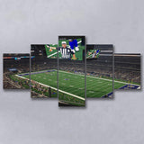 Att Stadium Football, Stadium Canvas, Sport Art, Large Canvas, Multi Panels, Canvas Prints Wall Art Decor