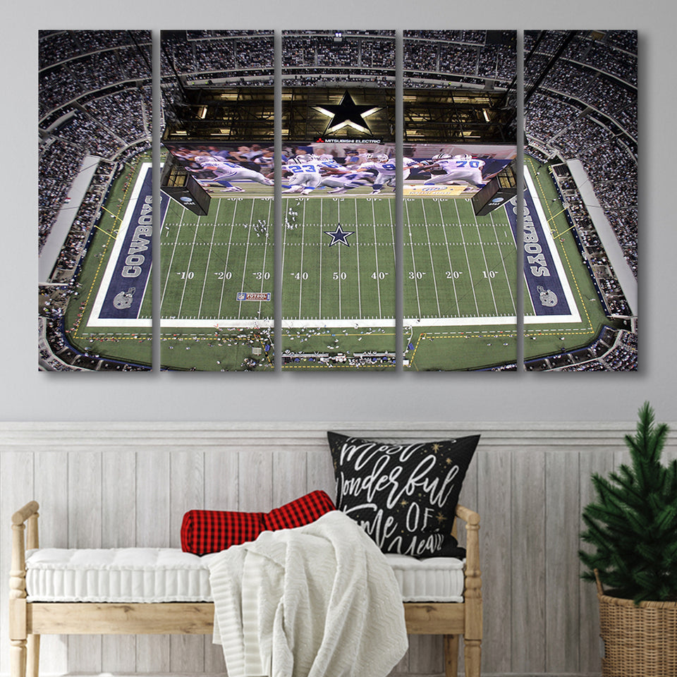 Att Stadium, Stadium Canvas, Sport Art, Gift for him,100 Multi Panels B, Canvas Prints Wall Art Decor