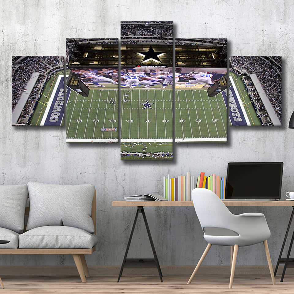 Att Stadium, Stadium Canvas, Sport Art, Large Canvas,V1 Multi Panels, Canvas Prints Wall Art Decor
