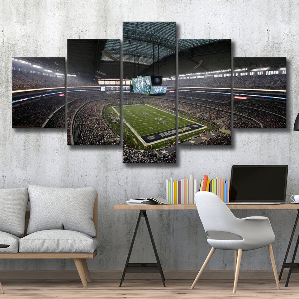 Att Stadium in Arlington Texas, Stadium Canvas, Sport Art, Large Canvas, Multi Panels, Canvas Prints Wall Art Decor