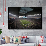 Att Stadium in Arlington Texas, Stadium Canvas, Sport Art, Gift for him, Framed Art Prints Wall Art Decor, Framed Picture