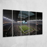 Att Stadium in Arlington Texas, Stadium Canvas, Sport Art, Gift for him, Multi Panels B, Canvas Prints Wall Art Decor