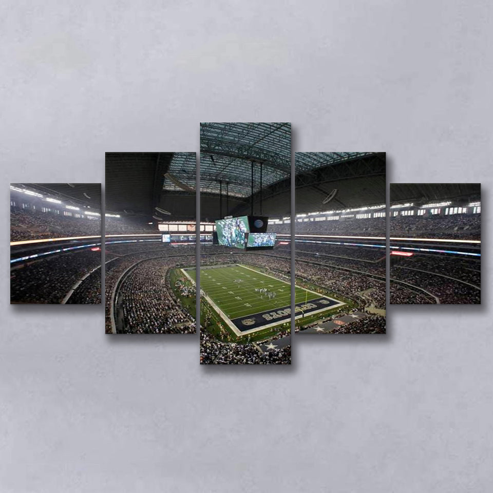 Att Stadium in Arlington Texas, Stadium Canvas, Sport Art, Large Canvas, Multi Panels, Canvas Prints Wall Art Decor