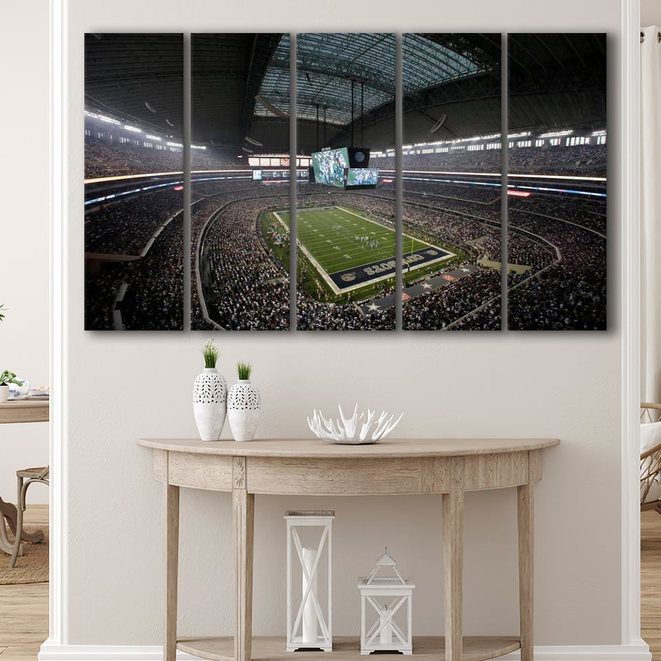 Att Stadium in Arlington Texas, Stadium Canvas, Sport Art, Gift for him, Multi Panels B, Canvas Prints Wall Art Decor