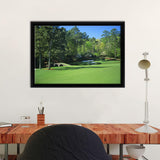 Augusta National Golf Course Framed Canvas Prints Wall Art - Painting Prints, Home Wall Decor, Painting Canvas