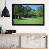 Augusta National Golf Course Framed Canvas Prints Wall Art - Painting Prints, Home Wall Decor, Painting Canvas