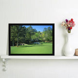 Augusta National Golf Course Framed Canvas Prints Wall Art - Painting Prints, Home Wall Decor, Painting Canvas