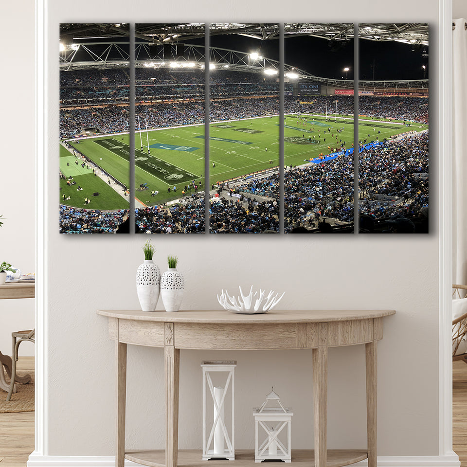 Australia Stadium, Stadium Canvas, Sport Art, Gift for him, Multi Panels B, Canvas Prints Wall Art Decor