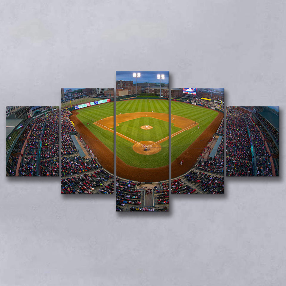 AutoZone Park, Stadium Canvas, Sport Art, Large Canvas, Multi Panels, Canvas Prints Wall Art Decor