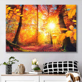 Autumn Forest Canvas Prints Wall Art Decor - Painting Canvas,Home Decor, Ready to Hang